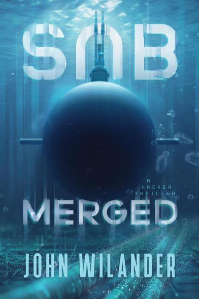 The cover which features a submarine headed straight at the viewer and subsea cables on the ocean floor.